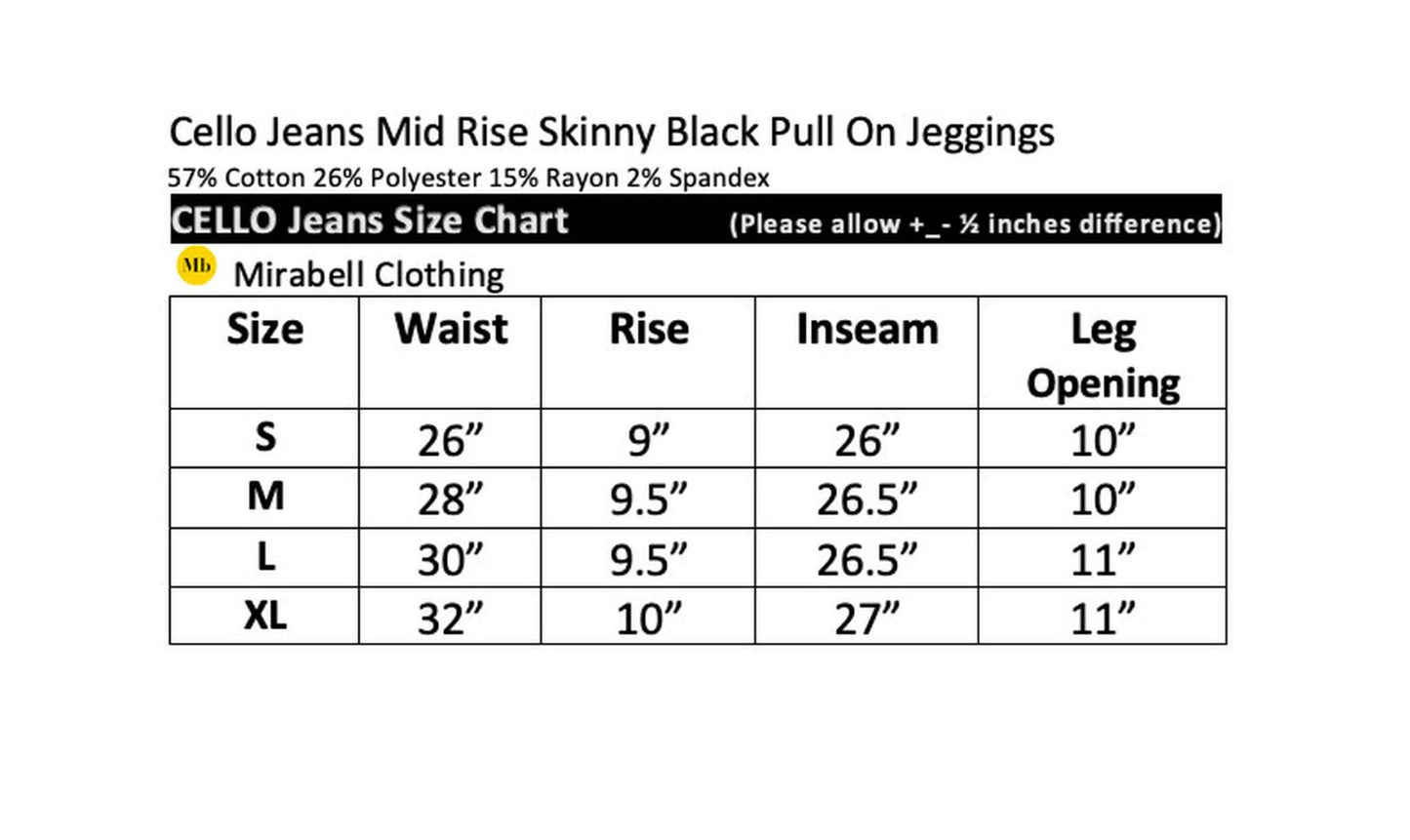 Cello Pull On Jegging Skinny