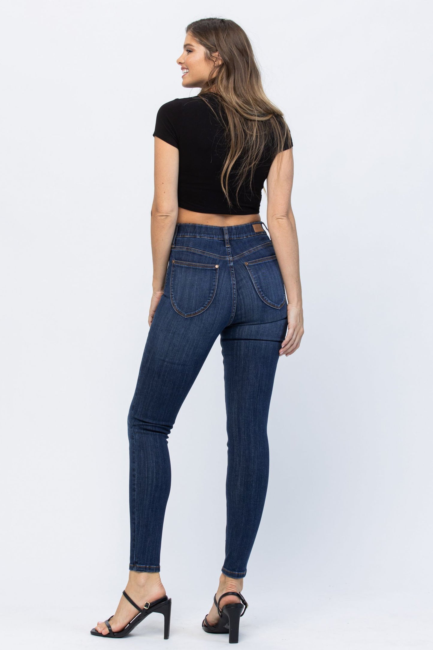 Judy Blue High Waist Pull On Jegging Skinny