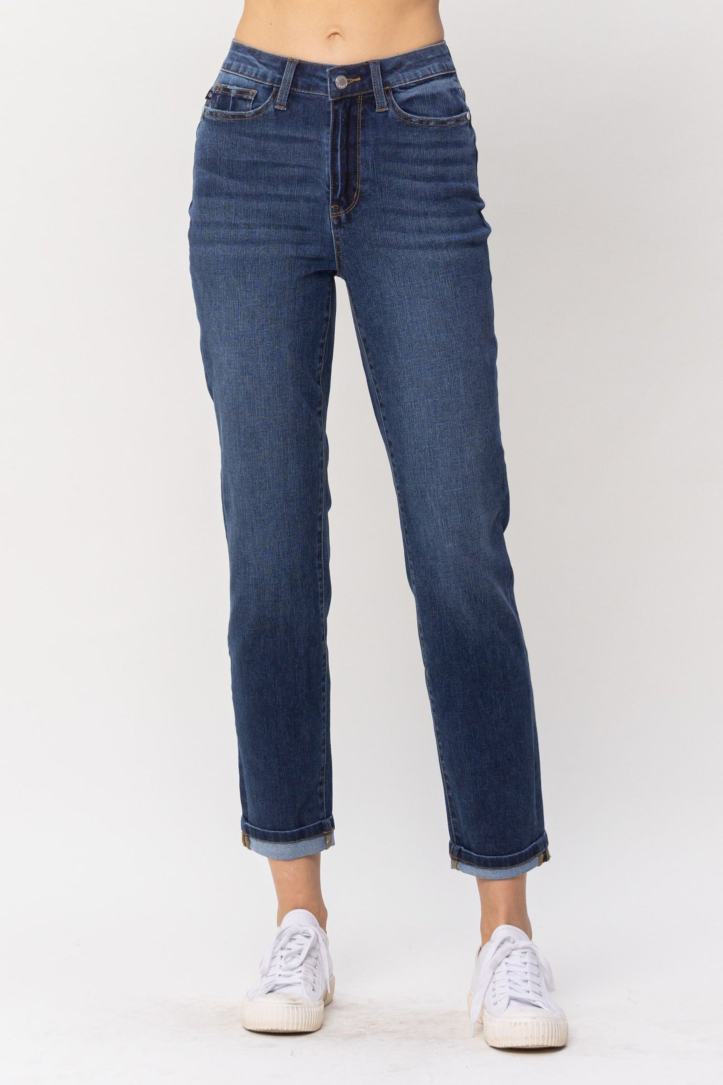 Judy Blue High Waist Cool Denim Boyfriend Jeans