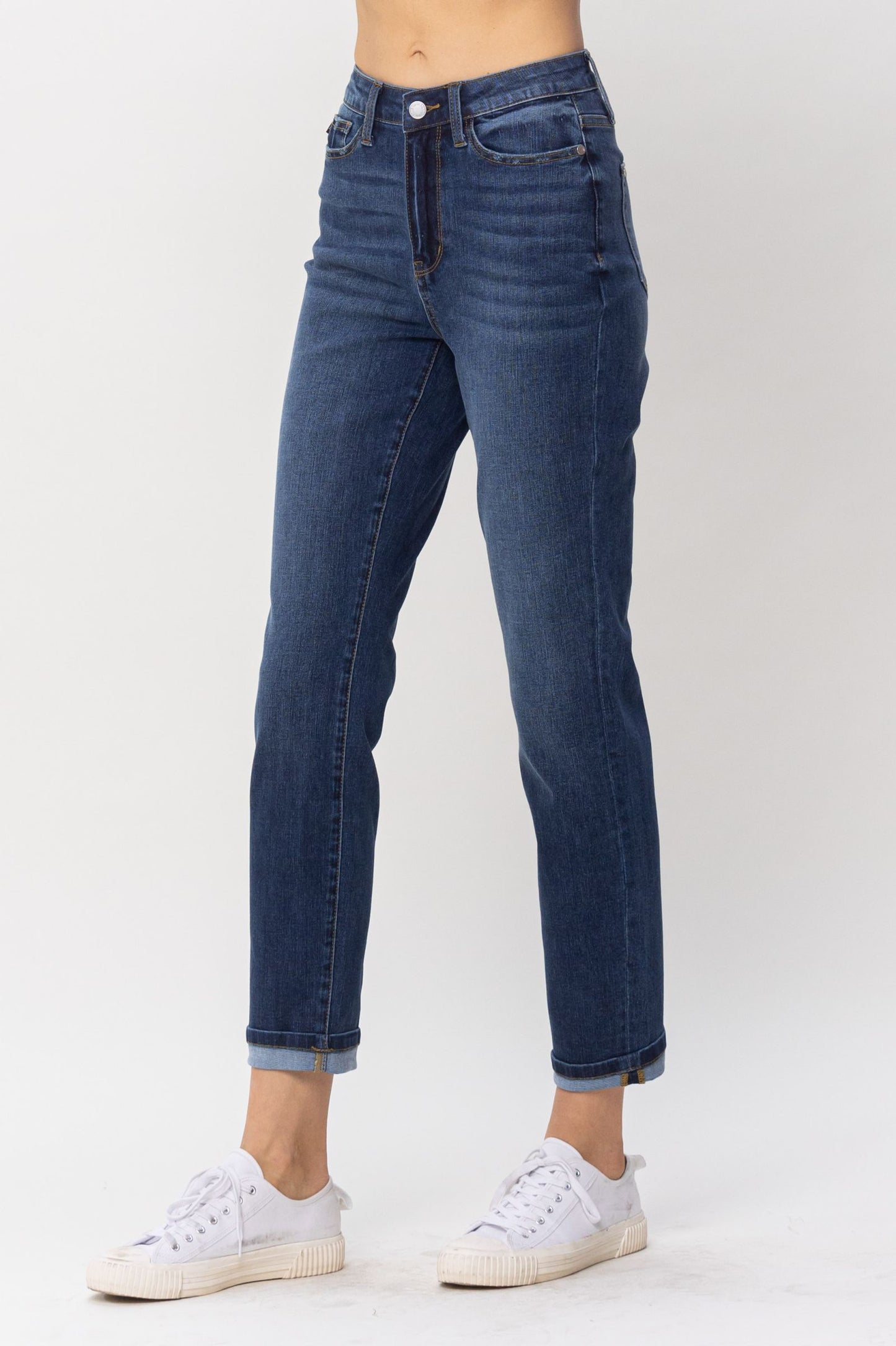 Judy Blue High Waist Cool Denim Boyfriend Jeans