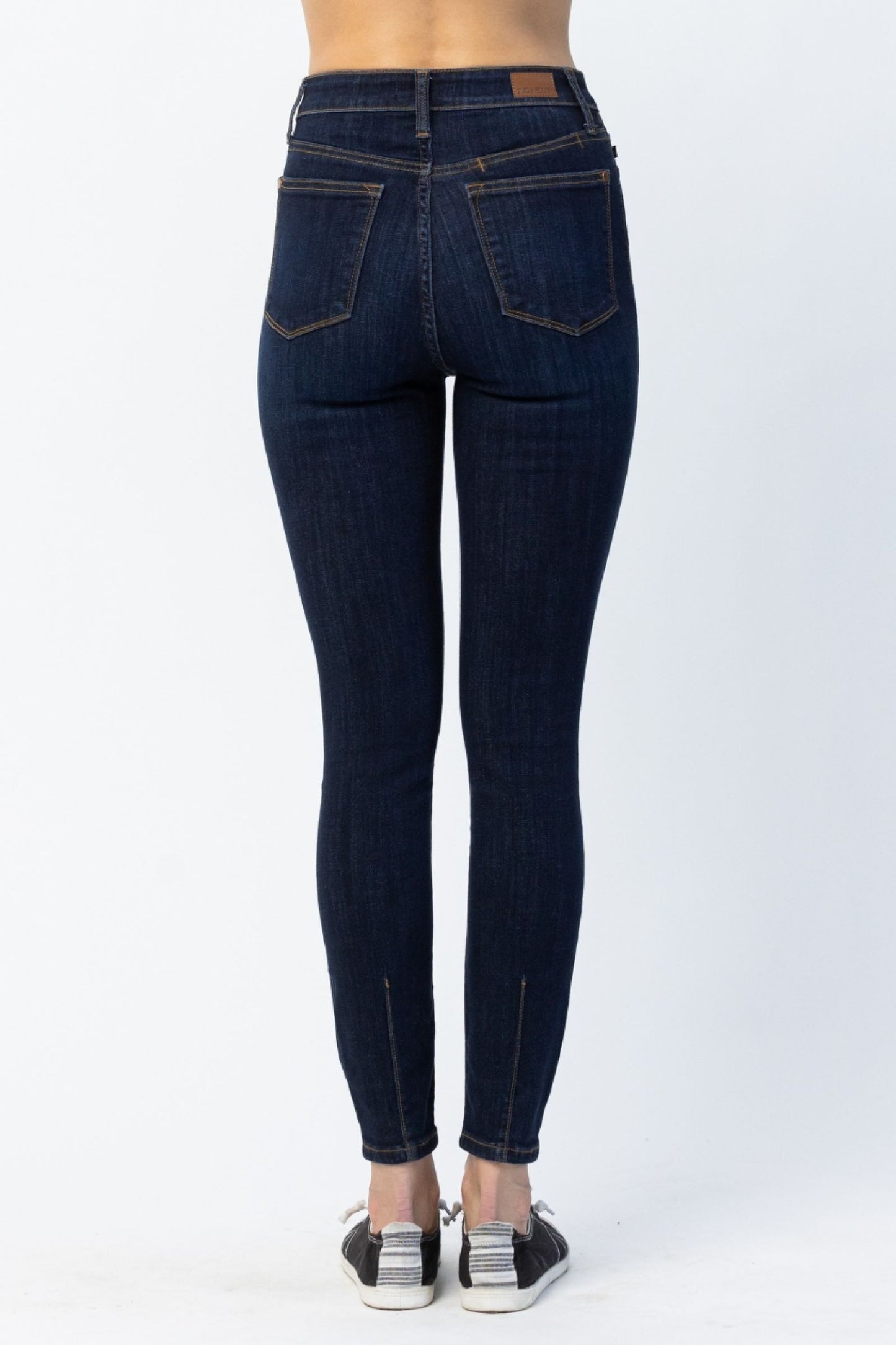 Judy Blue High Waist Hidden Back Pocket Yoke Seam Skinny Jeans