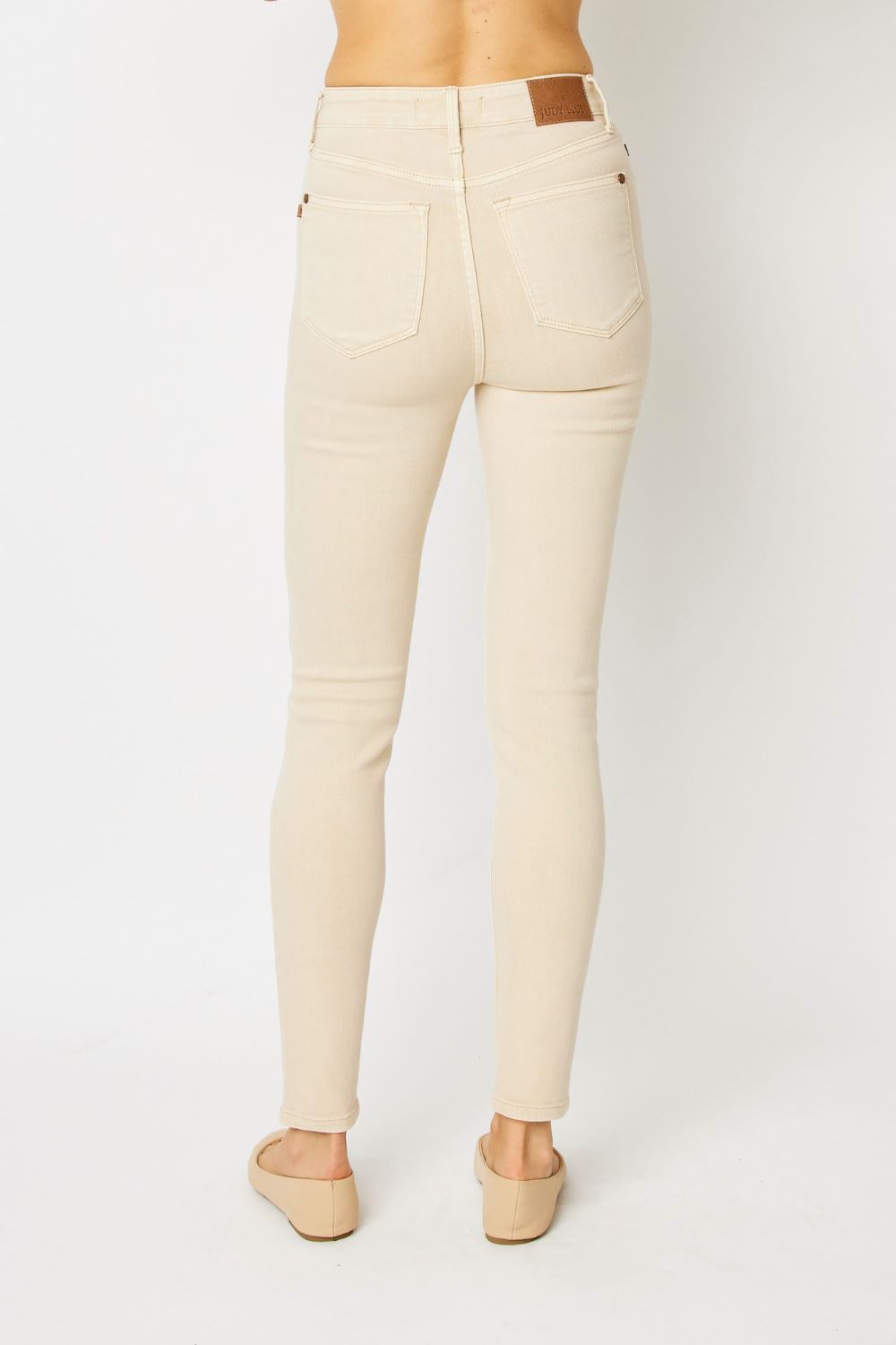 Judy Blue High Waist Garment Dyed Tummy Control Skinny Jeans