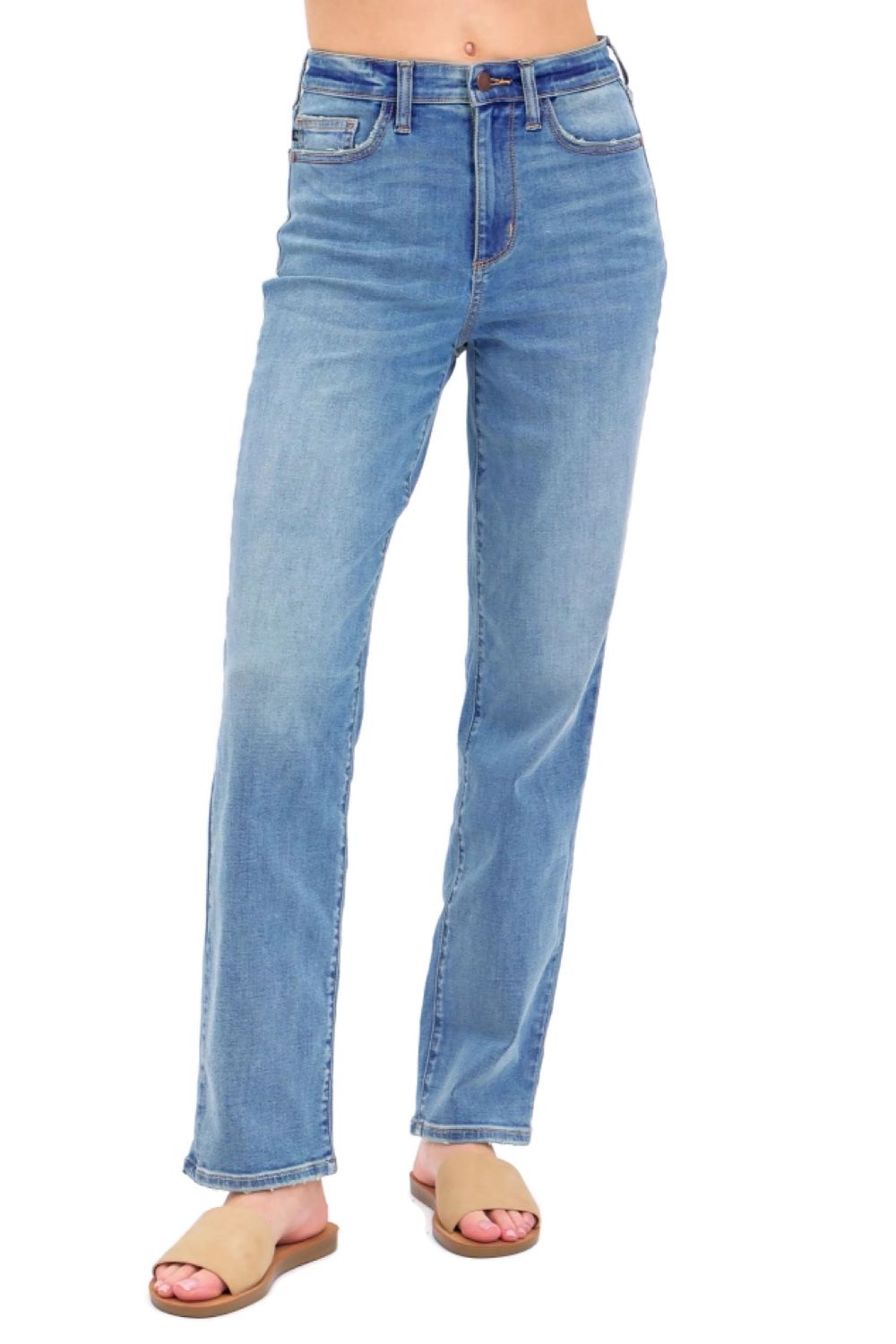 Judy Blue High Waist 90's Straight Jeans