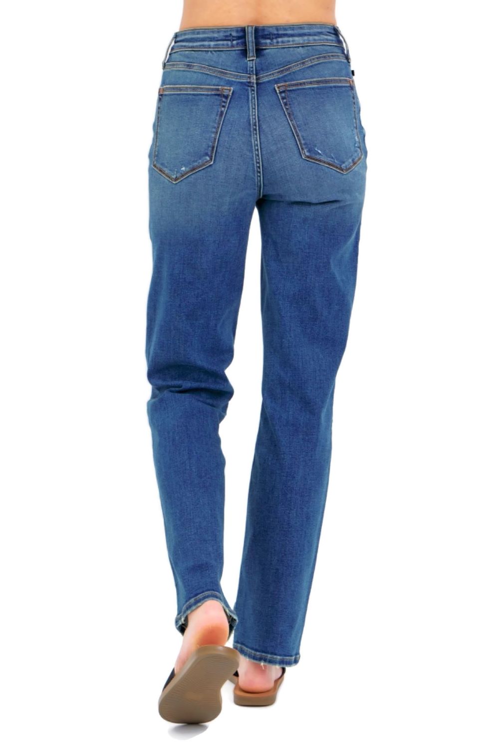Judy Blue High Waist Vintage Relaxed Straight Jeans