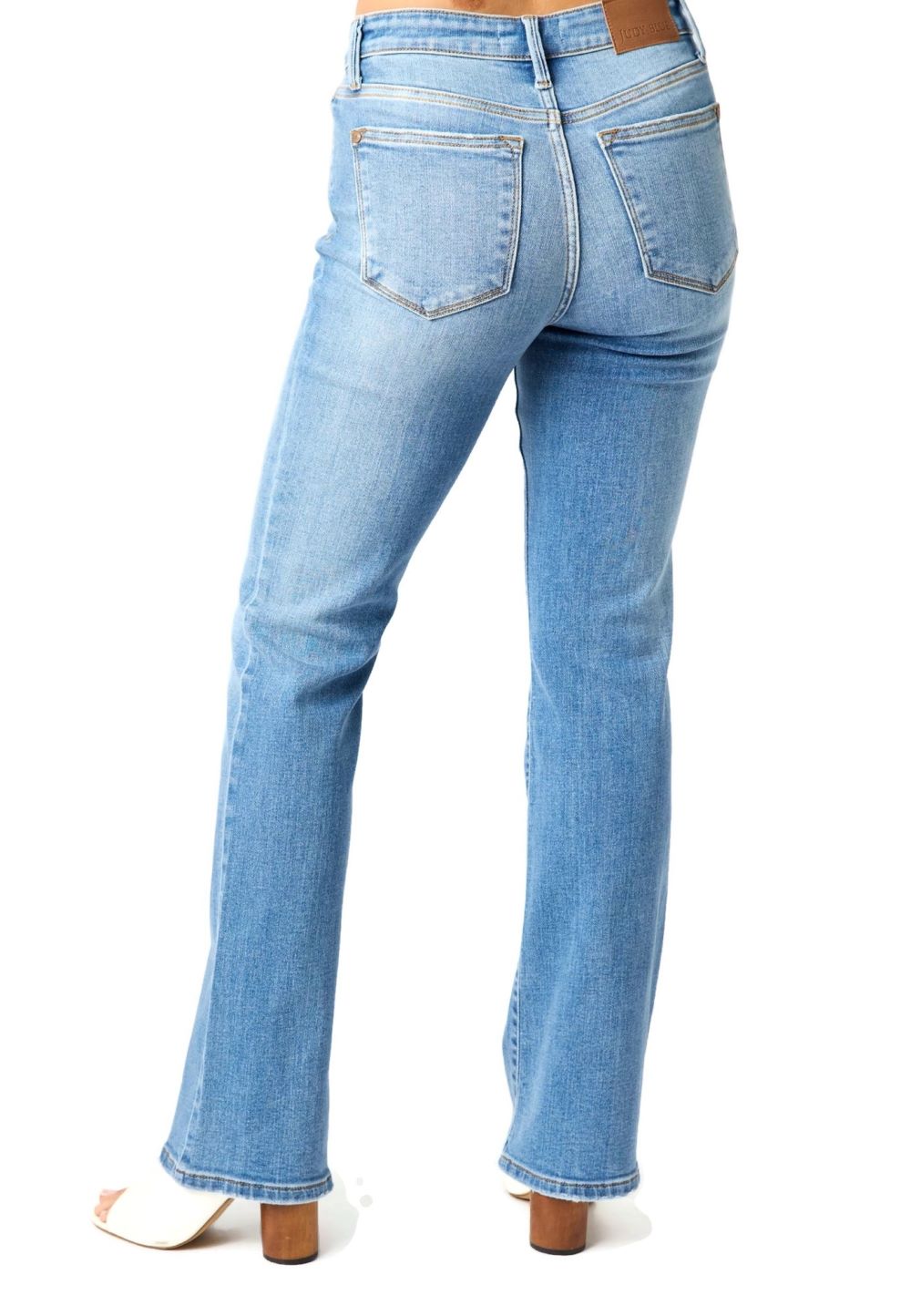 Judy Blue Mid Rise Vintage Boot Cut Jeans