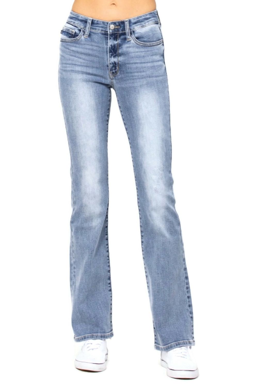 Judy Blue Mid Rise Bootcut Jeans