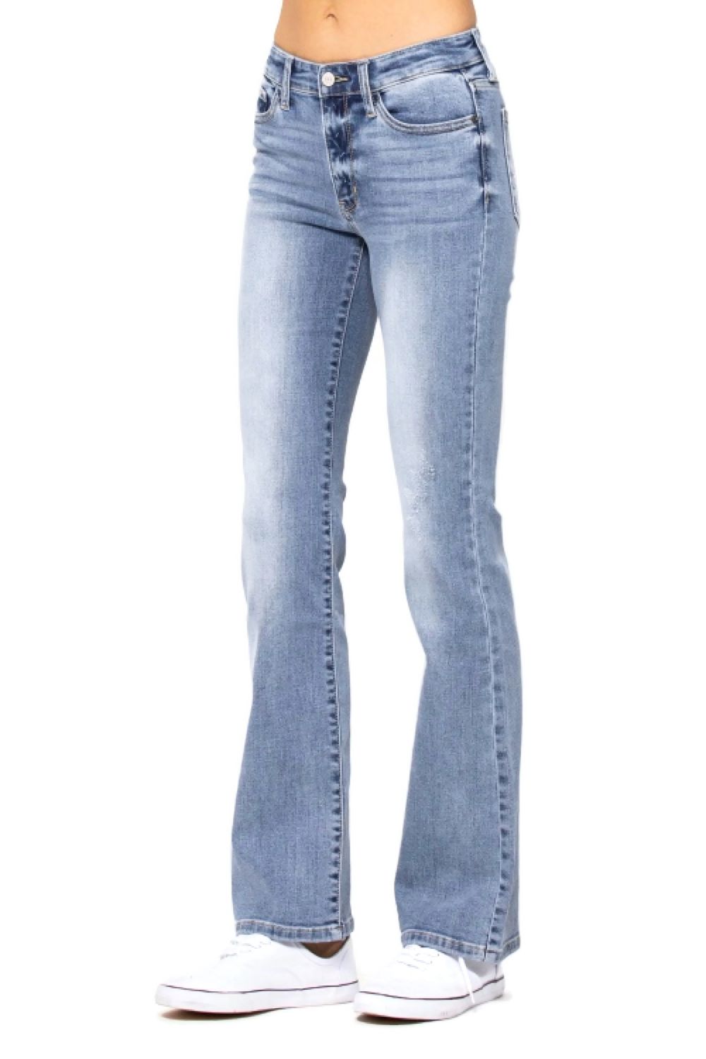 Judy Blue Mid Rise Bootcut Jeans