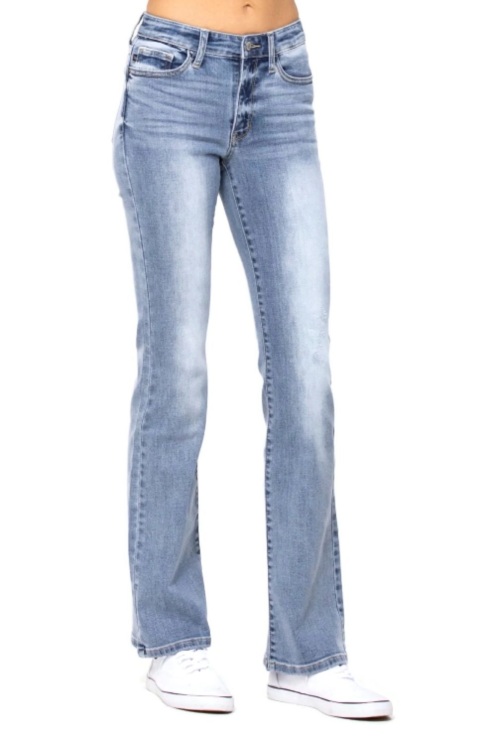Judy Blue Mid Rise Bootcut Jeans