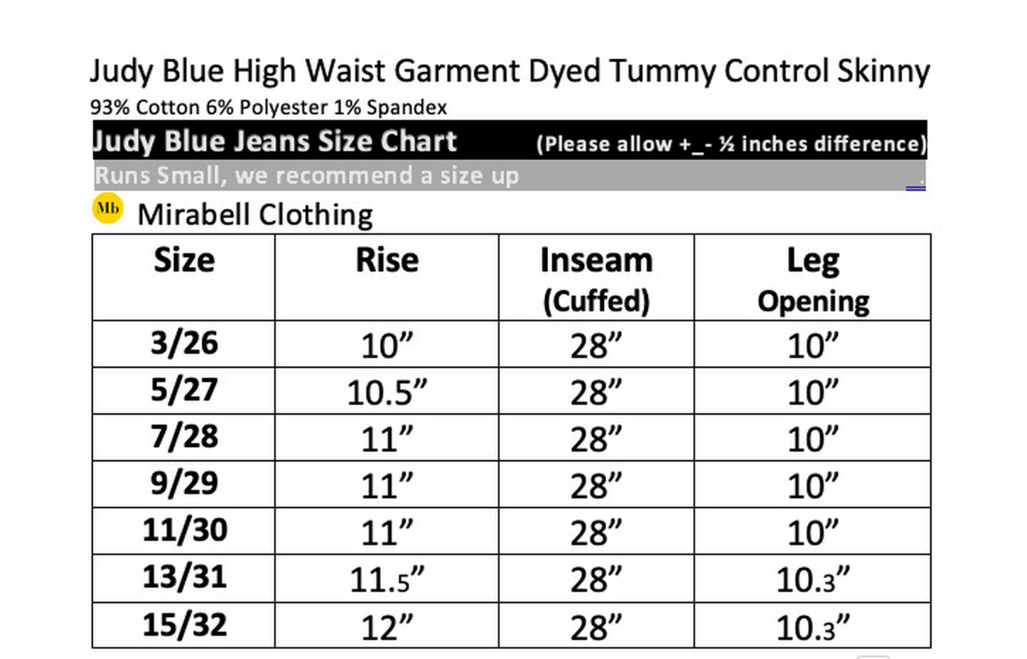 Judy Blue High Waist Garment Dyed Tummy Control Skinny Jeans