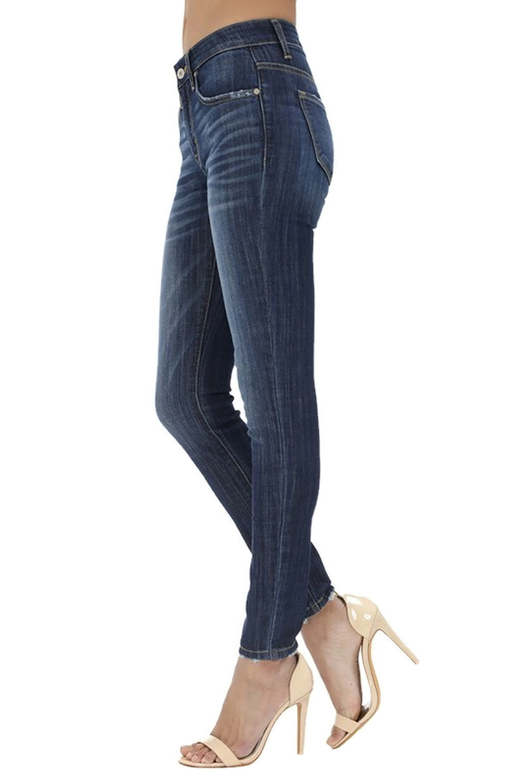 KanCan Mid Rise MD Dark Skinny Jeans