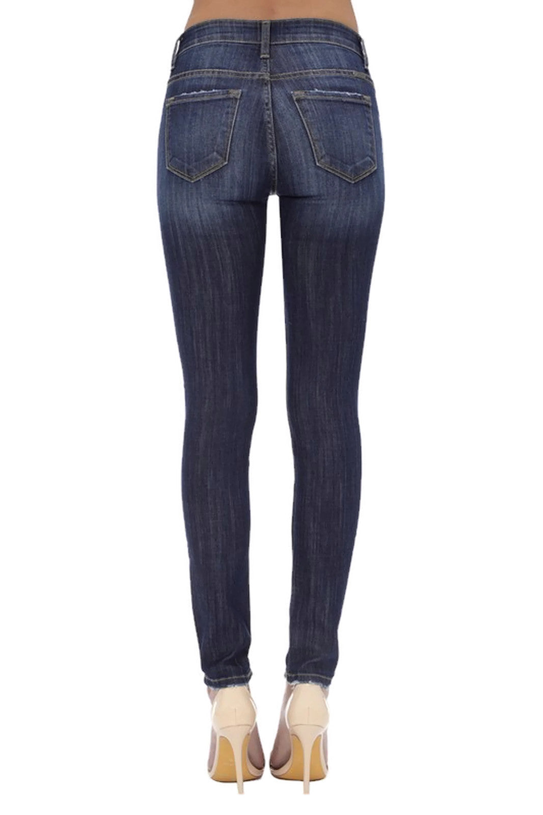KanCan Mid Rise MD Dark Skinny Jeans