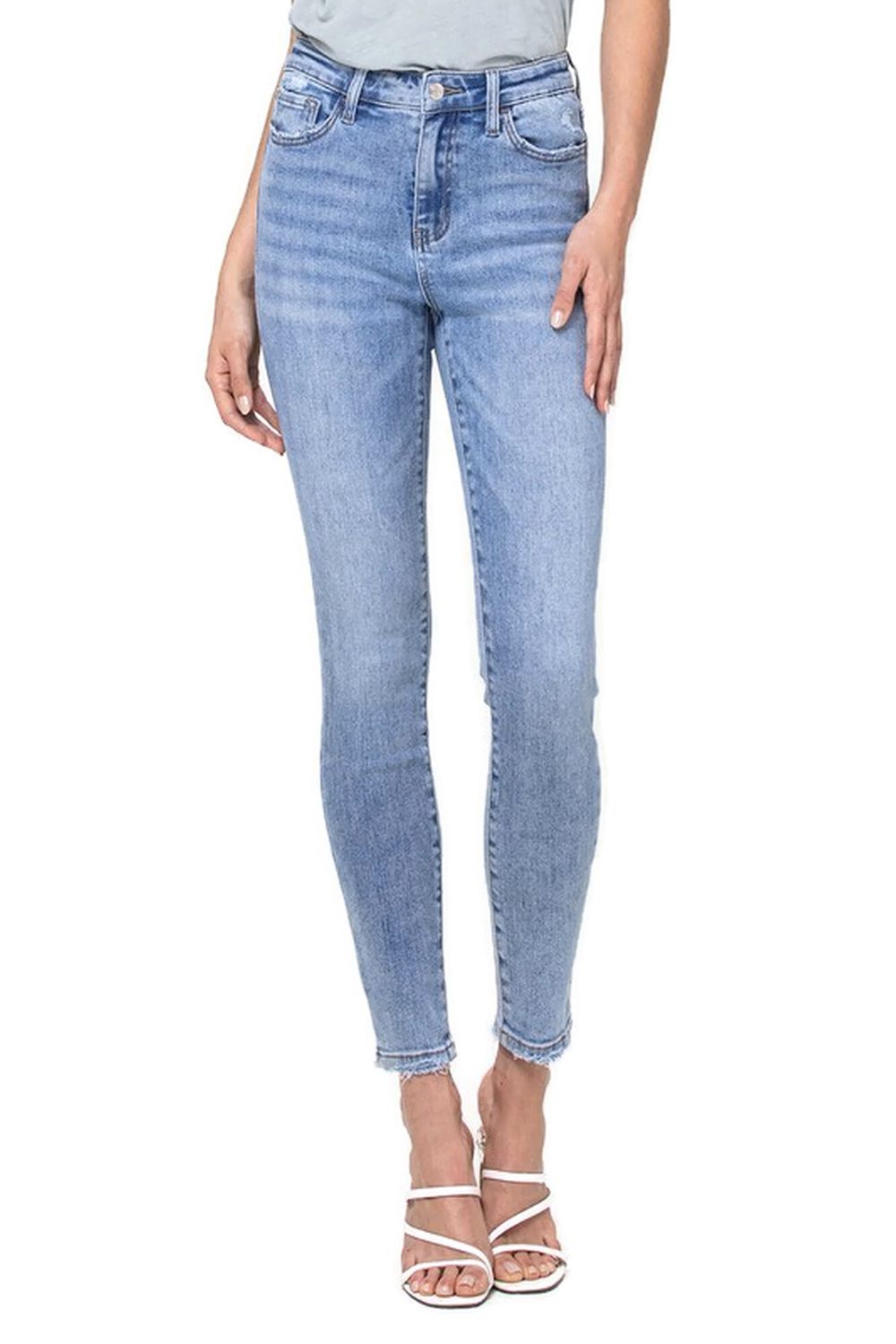 Vervet by Flying Monkey 90s High Rise Skinny Jeans