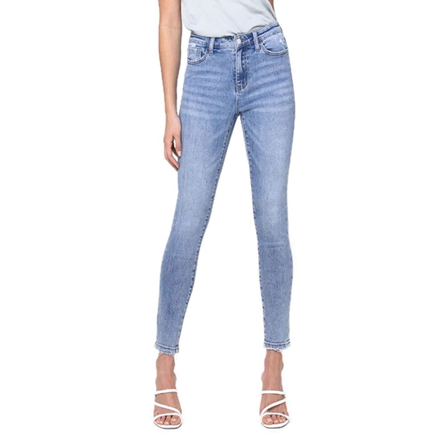 Vervet by Flying Monkey 90s High Rise Skinny Jeans