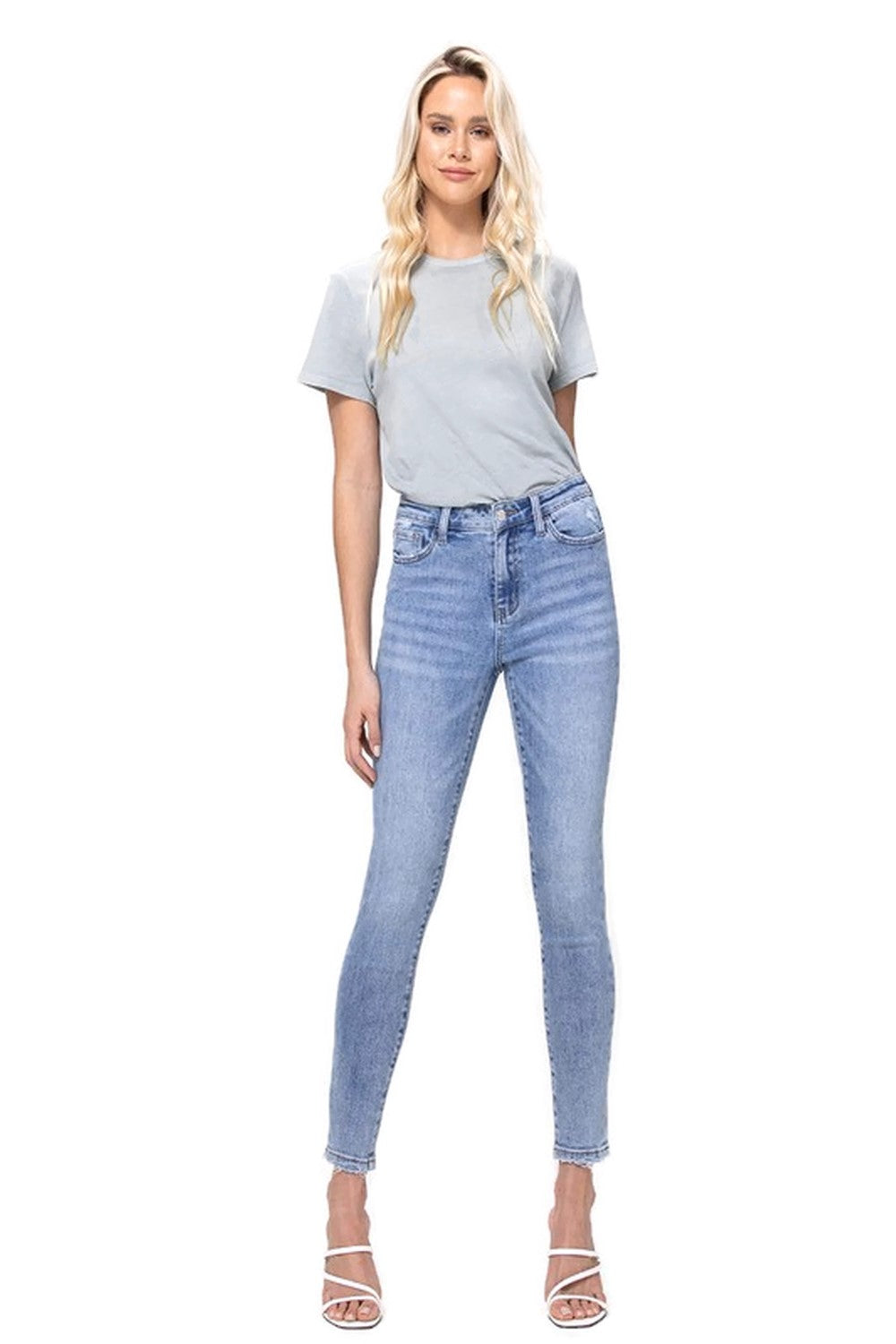 Vervet by Flying Monkey 90s High Rise Skinny Jeans
