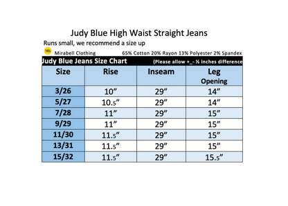 Judy Blue High Waist 90's Straight Jeans